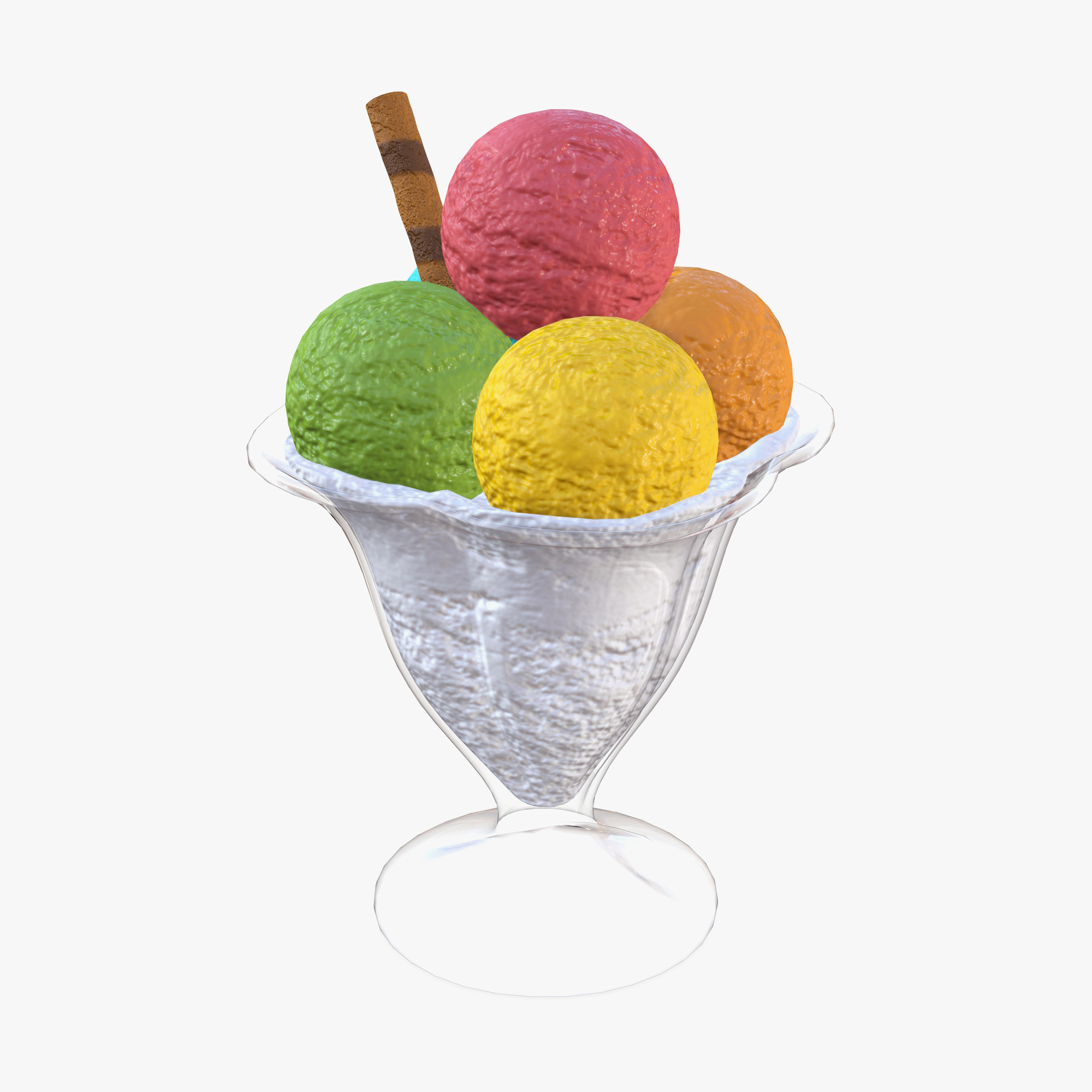 итальянский мороженое,шарики